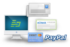 We provide the payment processing and distribution